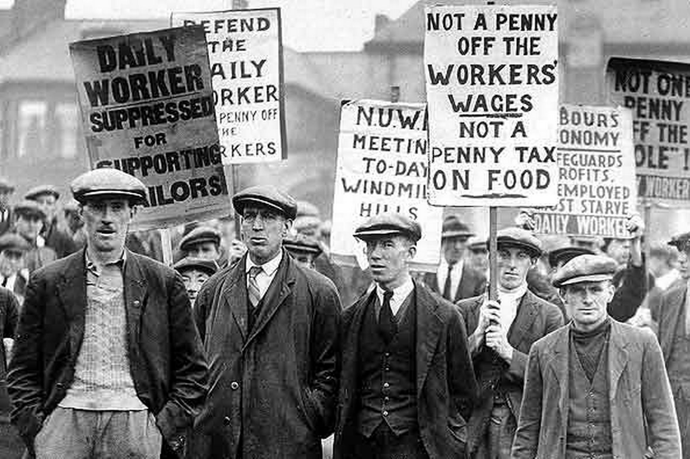4 mai 1926 Grève générale des mineurs britanniques Nima REJA