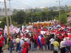 1 Mayo en Honduras. 