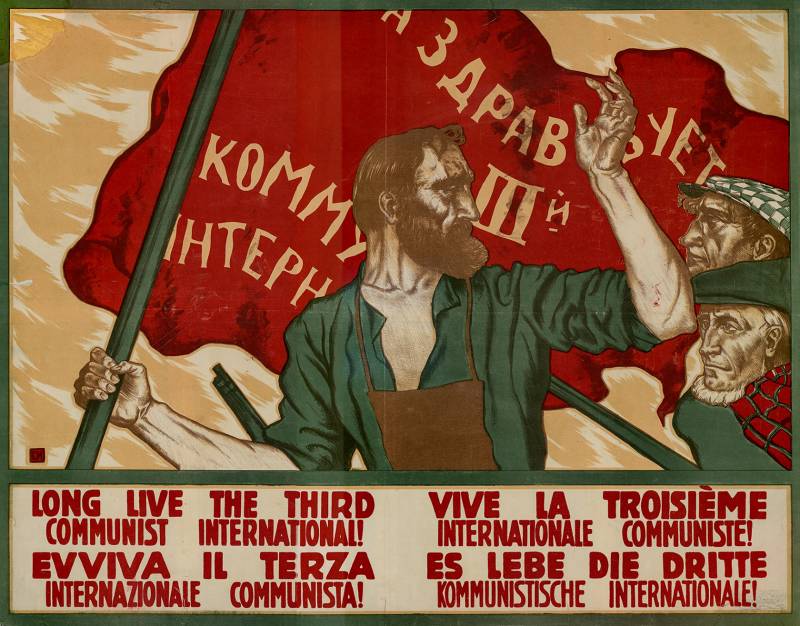 plakat komintern Image public domain