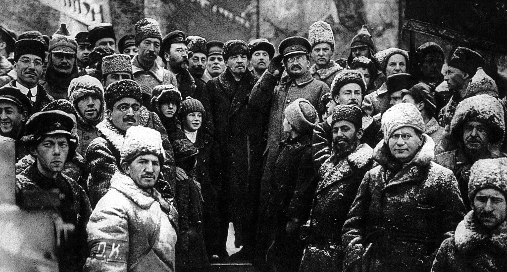 lenin trotsky Image public domain