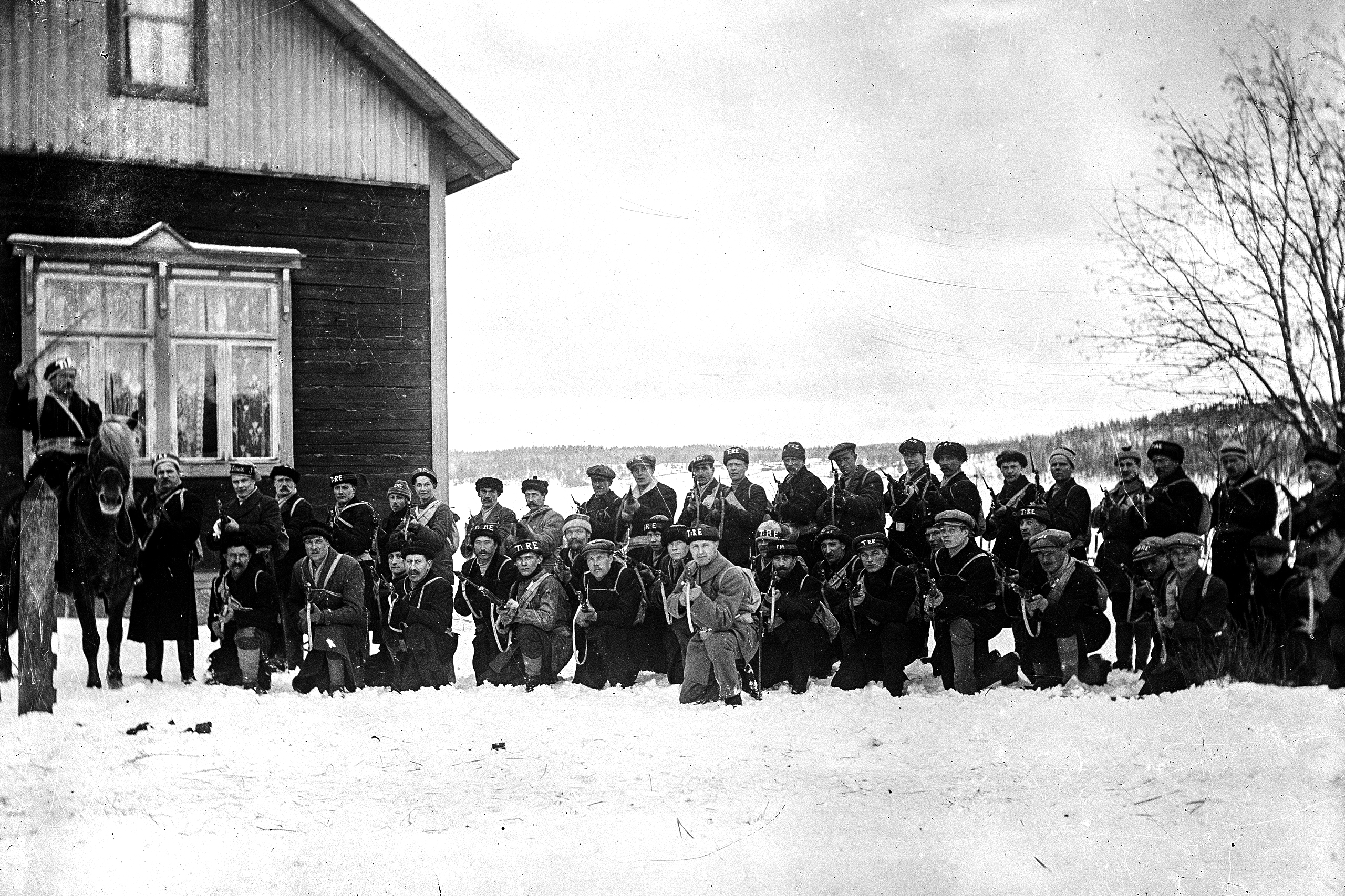 CC-BY Tampere 1918, kuvat Vapriikin kuva-arkisto. Finnish Civil War 1918 Photo: Museum Centre Vapriikki Photo Archives.