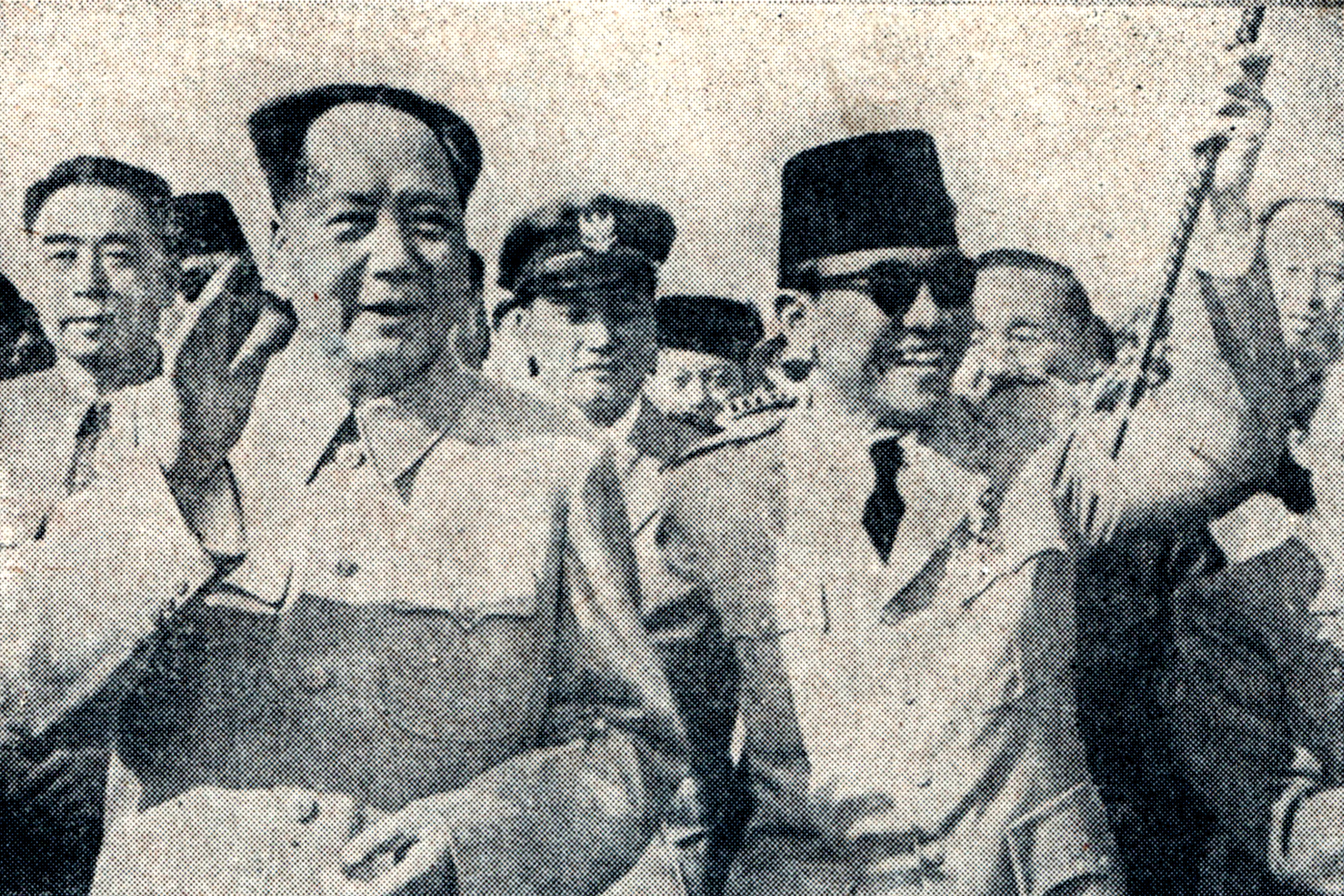 mao and sukarno Image public domain