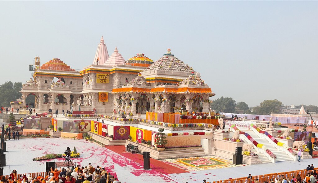 Ayodhya Ram Mandir Inauguration Day Picture Image GODL India