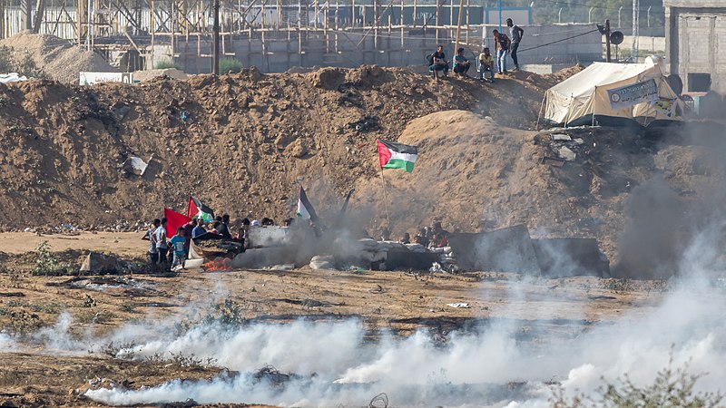 Gaza border protest Image מינוזיג MinoZig