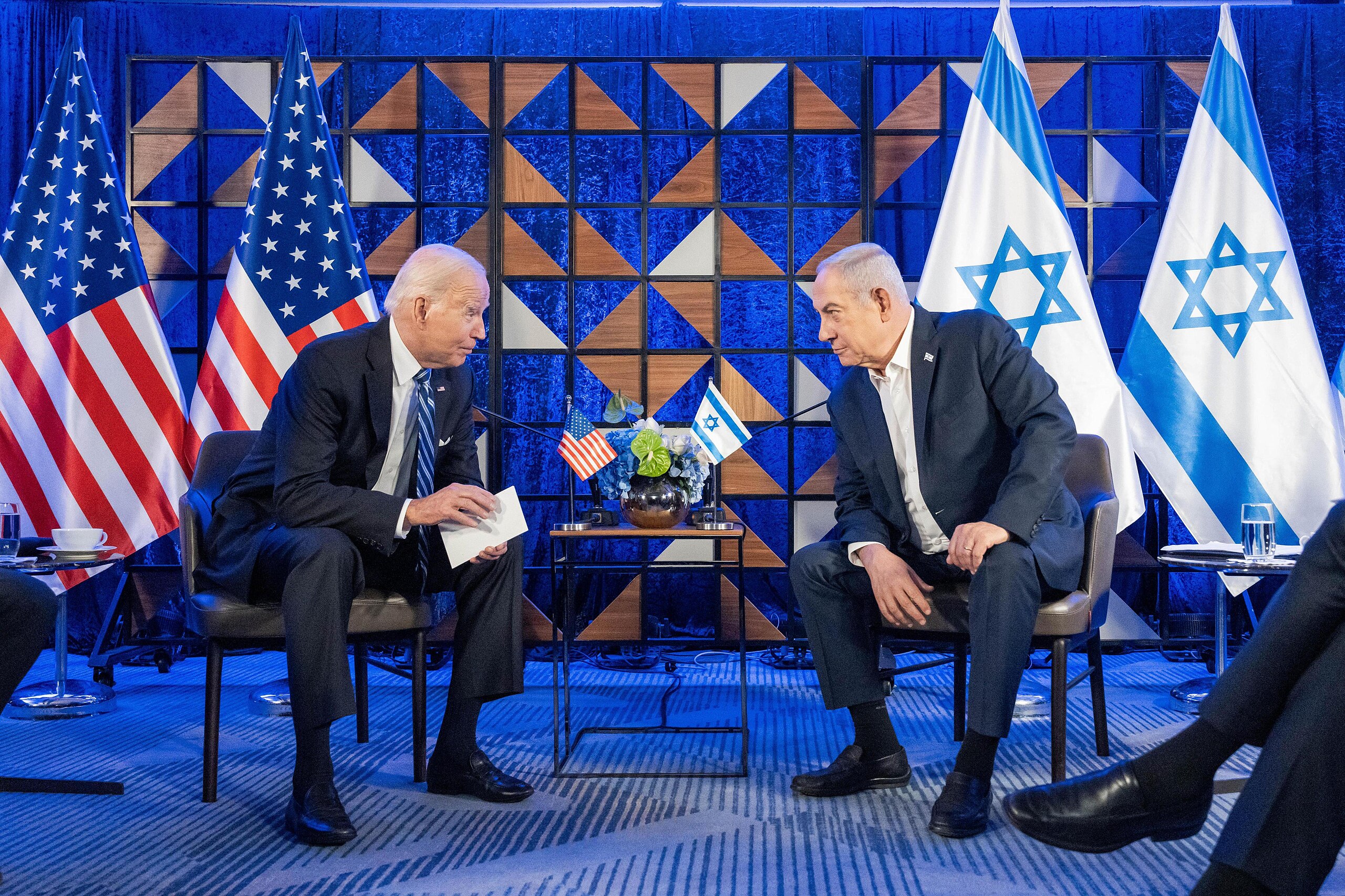 Biden Netanyahu Image The White House Twitter