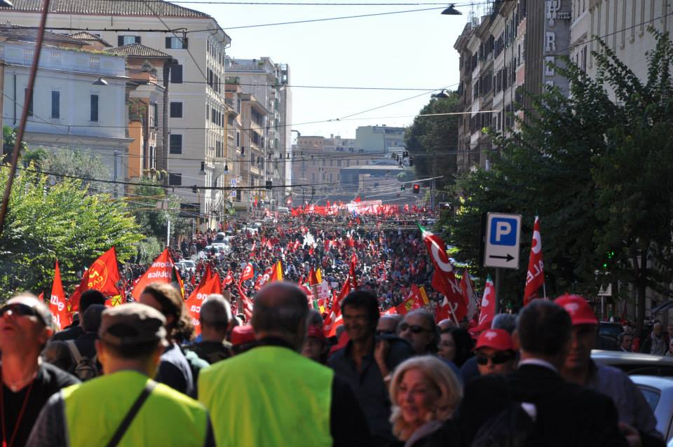 Italy: Million strong workers’ demonstration in Rome marks the end of ...