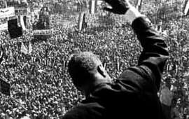 Nasser Addressing Damascus 1960