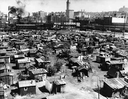 homelessness during the great depression